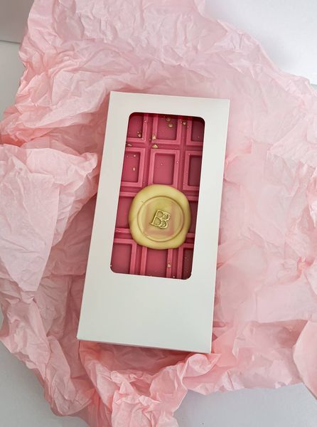 Велика волохата шоколадка рожевий пішманія - волосся ангела berrybar_zt 150г BBP01-07 фото
